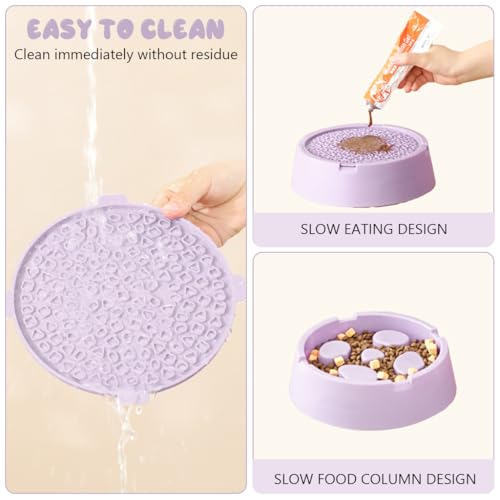 Qpets Dog Slow Feeder, Layer Pet Slow Feeder for Wet & Dry Food Pet Treats Slow Feeder, Dog Food Bowl Cat Food Bowl Food-Grade BPA free Plastic Pet Slower Feeder for Dogs Cats (24x23.5x7.8CM) Qpets Dog Slow Feeder, Layer Pet Slow Feeder for Wet & Dry Food Pet Treats Slow Feeder, Dog Food Bowl Cat Food Bowl Food-Grade BPA free Plastic Pet Slower Feeder for Dogs Cats (24x23.5x7.8CM)